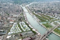 Многофункционално управление на водите и развитие на зелена инфраструктура в екорайон в Руан
