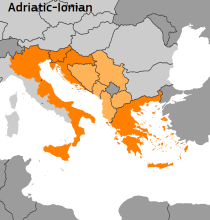 Adriatic-Ionian Area