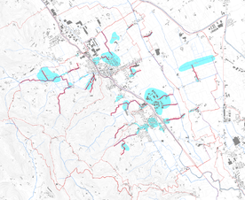 Historische Hochwasserkarte (2000-2015)