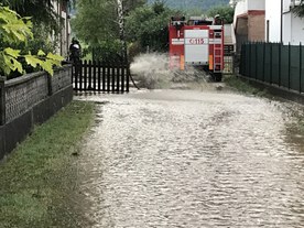 Hochwasserereignis in Schio (03.07.2019)