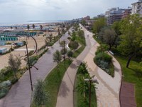 Schutz der Badegewässerqualität vor Abwasserüberlauf in Rimini, Italien