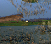 Vorübergehende Hochwasserwasserspeicherung in landwirtschaftlichen Gebieten im mittleren Einzugsgebiet des Flusses Tisza – Ungarn