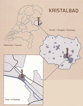 Standort von Kristalbad in den Niederlanden