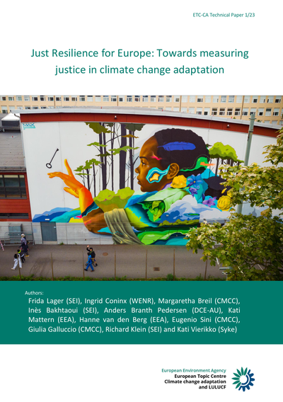 Just Resilience for Europe: Towards Measuring Justice in Climate Change Adaptation