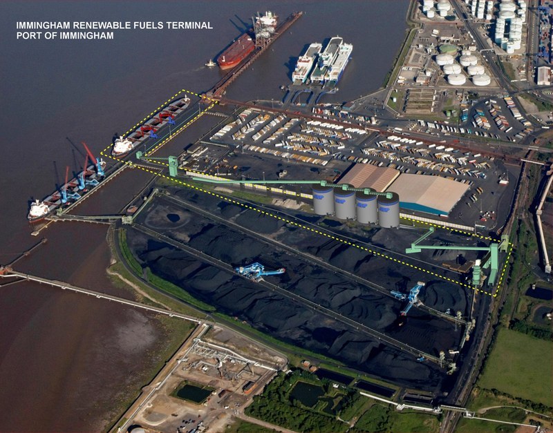 Port of Immingham: renewable fuels terminal