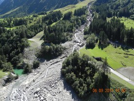 Active natural hazard processes in the Grimsel area