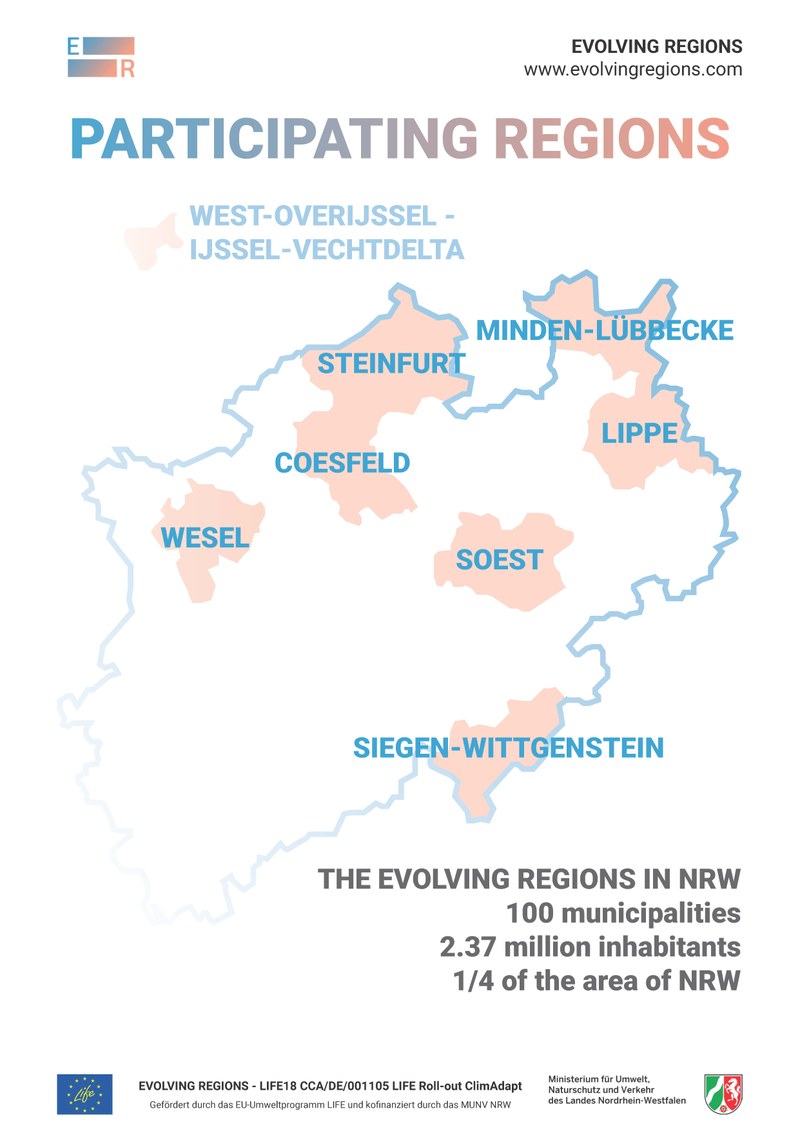 North Rhine Westphalia regions