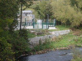 Flood defences and bank reinforcement at Neepsend substation