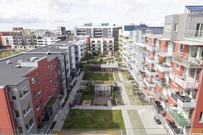 Optimisation of the mix of private and public funding to realise climate adaptation measures in Malmö