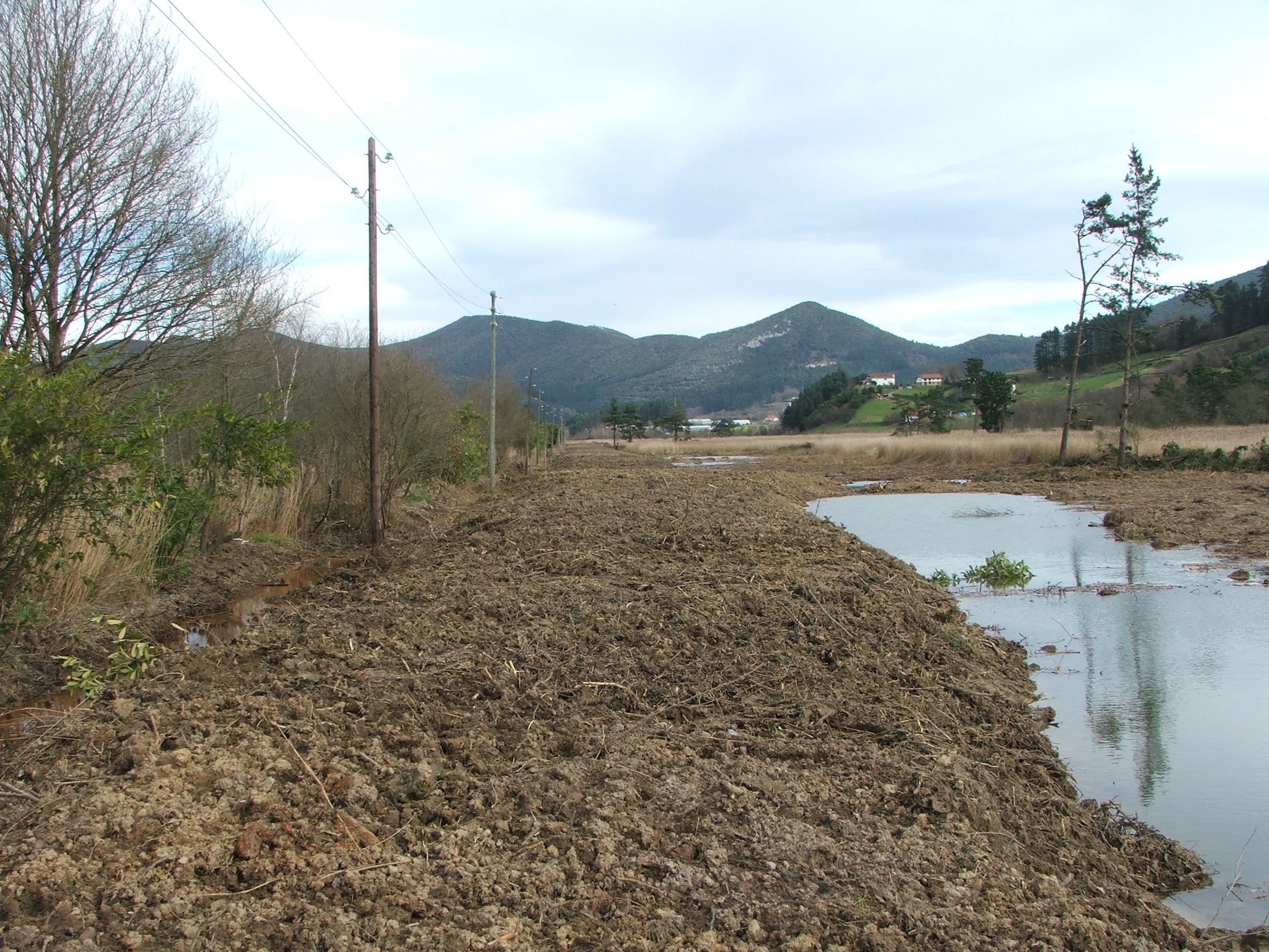 Environmental restoration in Barrutibaso