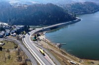 Stabilizacija naklona in posodobitev cestne infrastrukture na Gródku nad Dunajcem, Poljska