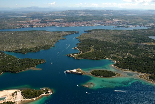 Vistas Arial de Šibenik (1)