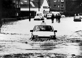 Inondations en 1990
