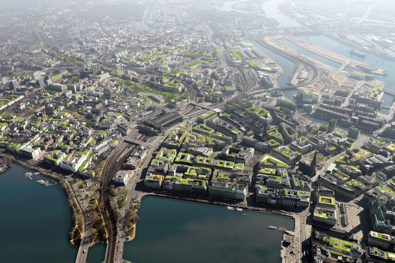 Vue aérienne