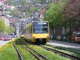 Voies de tramway de Stuttgart