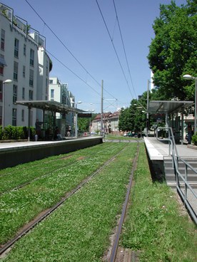 Voies de tramway de Stuttgart