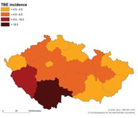 Surveillance de l’encéphalite à tiques (TBE) en Tchéquie
