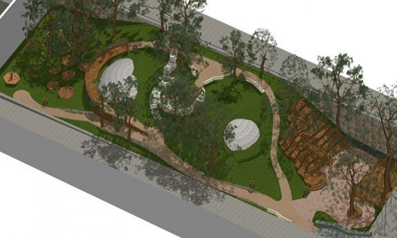 Park a Svoradova utcában