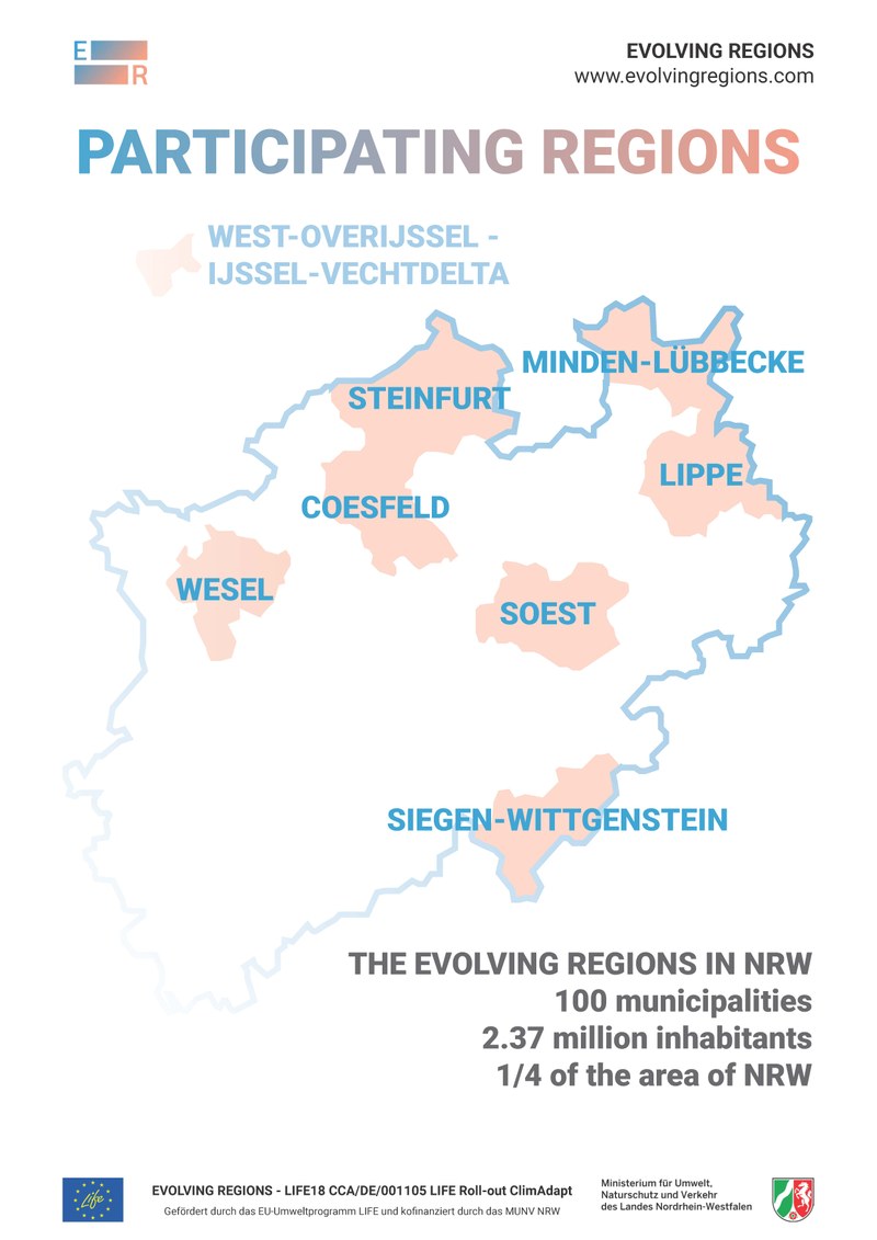 Észak-Rajna-Vesztfália régiói