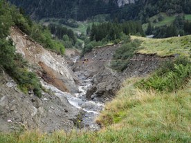Processi di pericolo naturale attivo nell'area di Grimsel