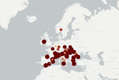Sociālās infrastruktūras pakļautība plūdiem un UHI