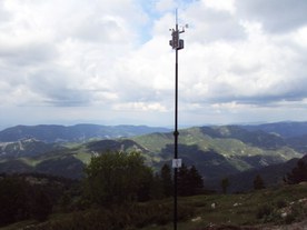 Stacja meteorologiczna w Grammos