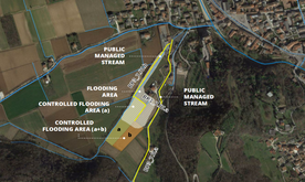 Planowane interwencje w Roggia dei Mulini – Via Cogolla Bassa