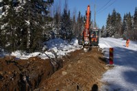 Zastąpienie linii napowietrznych kablami podziemnymi w Finlandii