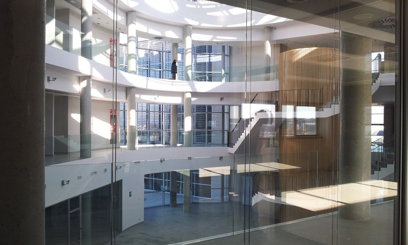 Clădirea energetică IMDEA: sala principală