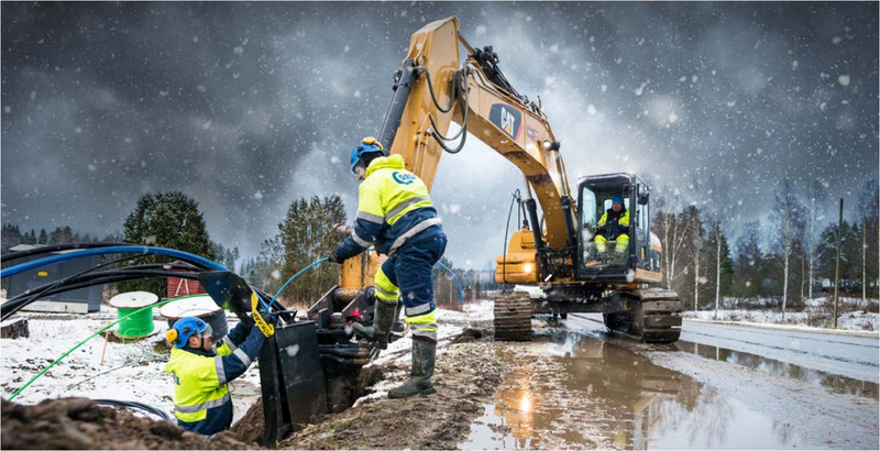 Elenia Väderbeständig: gemensamt byggprojekt i Pälkäne kommun